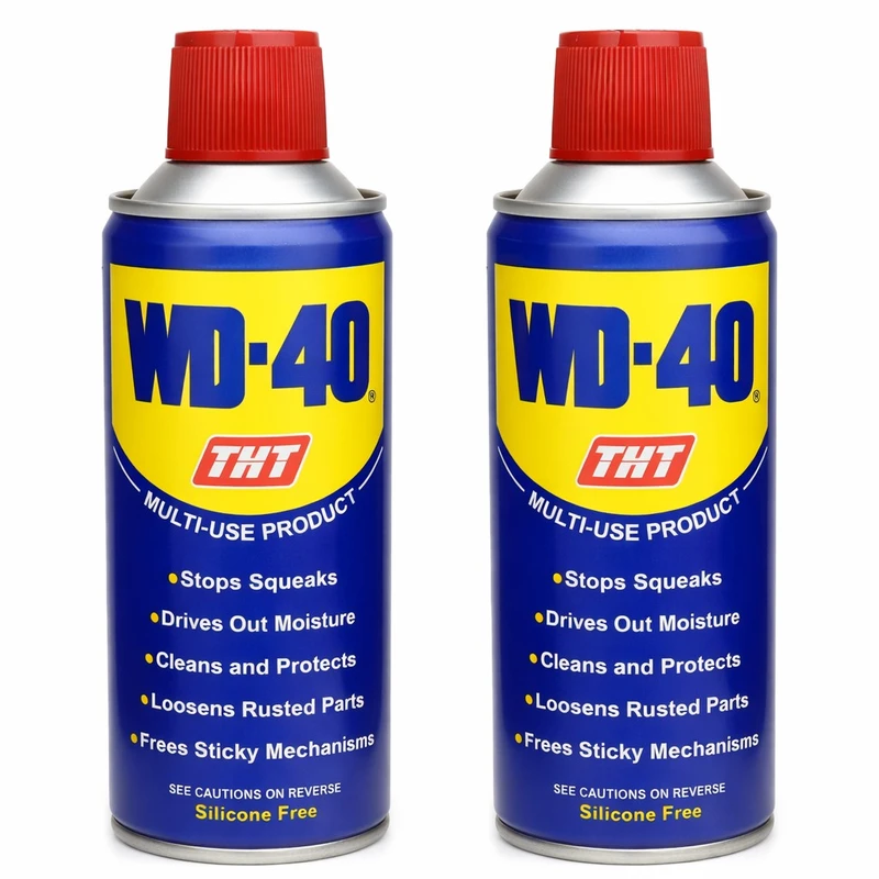 اسپری روان کننده دبلیو دی- 40 تی اچ تی مدل Multiuse Product حجم 450 میلی لیتر بسته 2 عددی