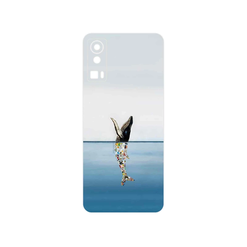 برچسب پوششی ماهوت مدل Collage of Sea Trash مناسب برای گوشی موبایل جی پلاس X20