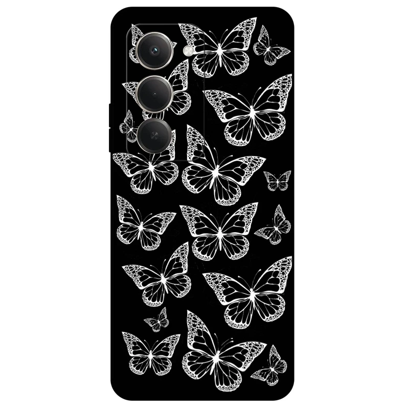 کاور مگافون طرح پروانه مدل 7244 مناسب برای گوشی موبایل شیائومی Redmi 15 4G