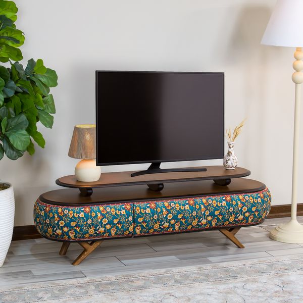 میز تلویزیون مدل قمصر 140 مناسب برای تلویزیون تا 50 اینچ