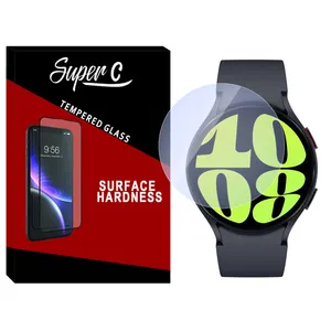 محافظ صفحه نمایش شیشه‌ای سوپرسی مدل SH-SC مناسب برای ساعت هوشمند سامسونگ Galaxy watch 6 40mm