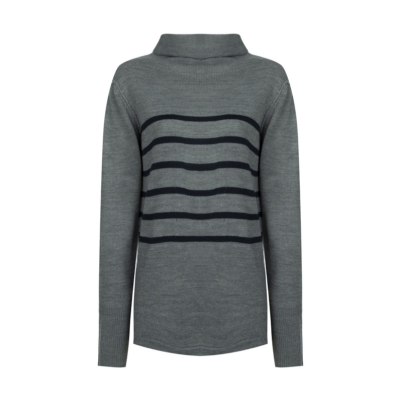 پلیور زنانه کالینز مدل CL1030324-GREY MELANGE