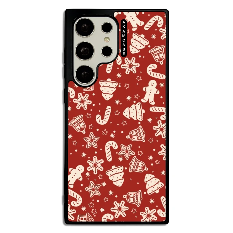 کاور آکام مدل AMC-WSGS23U-CHRISTMAS-5 مناسب برای گوشی موبایل سامسونگ Galaxy S23 Ultra