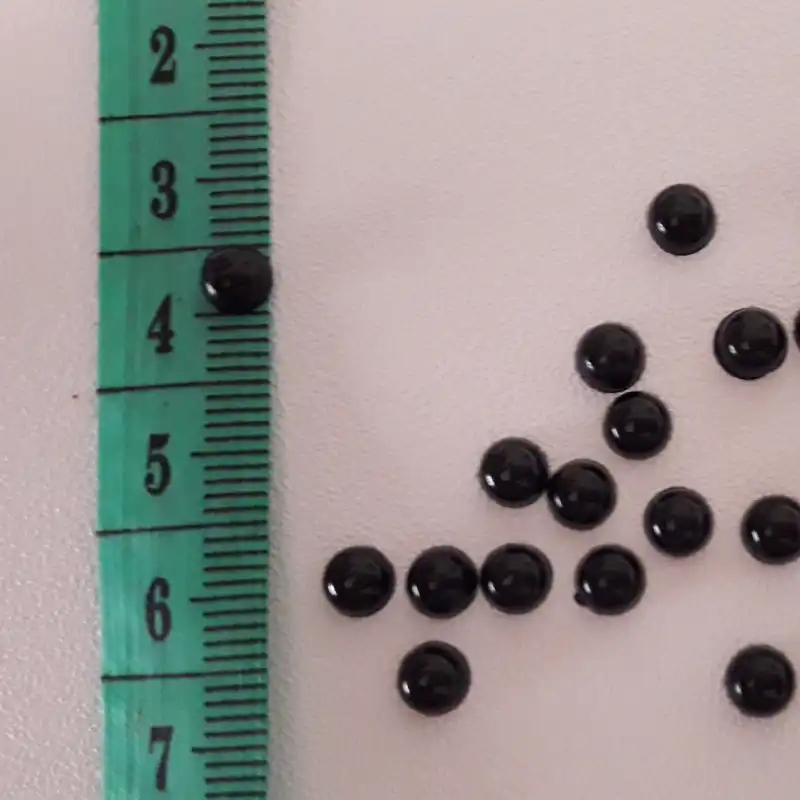 چشم عروسک طرح دایره ای کد PIN-5 بسته 100 عددی