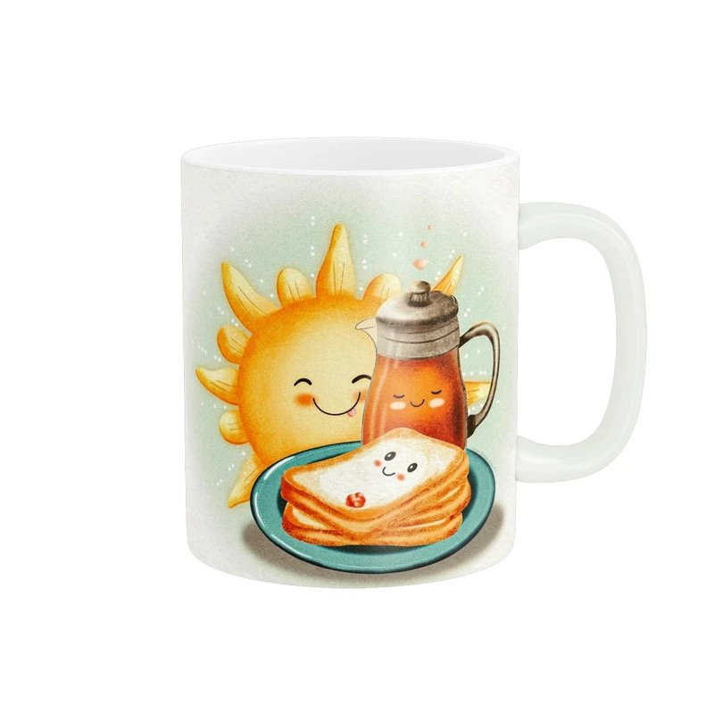 ماگ پاد آفرین طرح صبحونه کد 5131