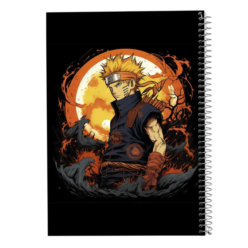 دفتر لیست خرید 50 برگ مدوپد مدل Naroto کد DF11199