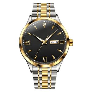 ساعت مچی عقربه‌ای مردانه کوارتز مدل دی دیت بند فلزی کد 03