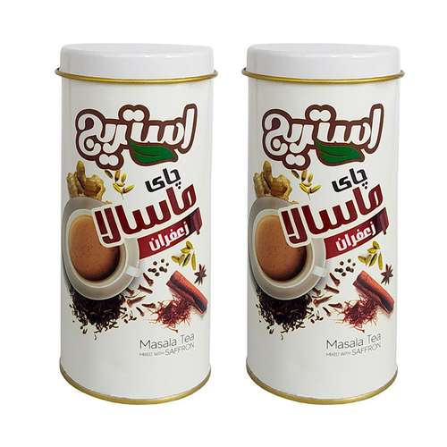  چای ماسالا زعفران استریج - 300 گرم مجموعه دو عددی