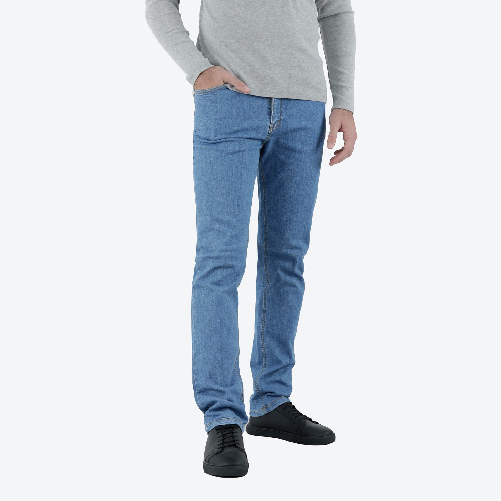 شلوار جین مردانه پاتن جامه مدل راسته 101121020140098  -  - 1