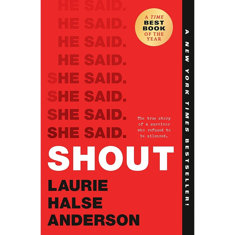 کتاب SHOUT اثر Laurie Halse Anderson انتشارات Penguin Books