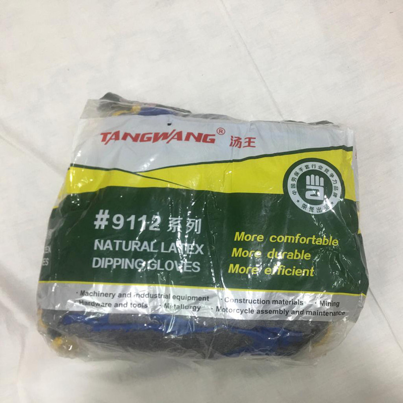 دستکش ایمنی تانگ وانگ مدل 9112 بسته 12 عددی