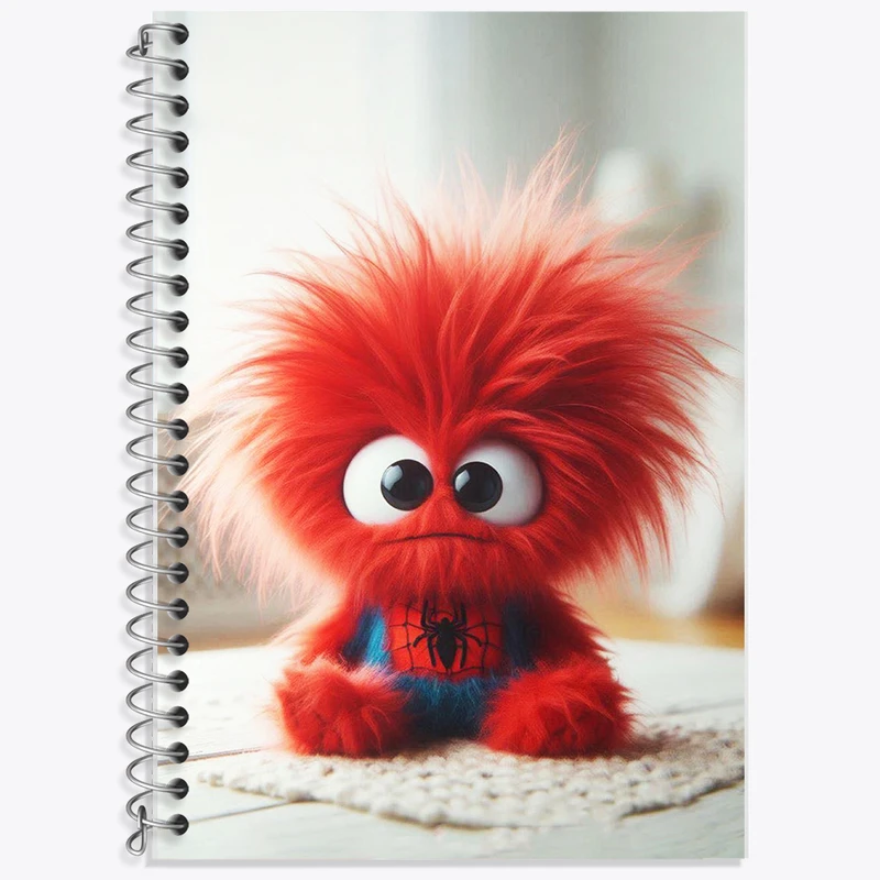 دفتر لغت 50 برگ خندالو طرح هیولای بامزه کد F5721