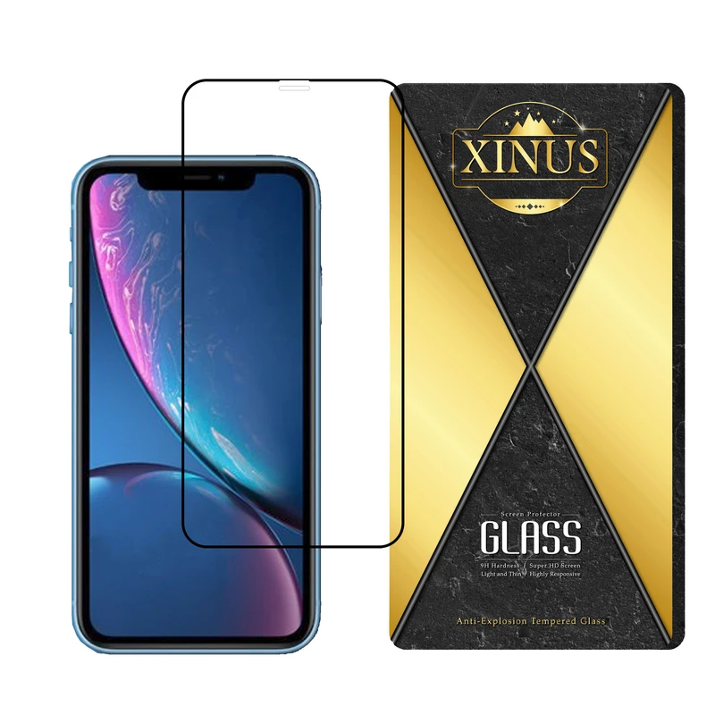 محافظ صفحه نمایش سرامیکی ژینوس مدل CERAMX مناسب برای گوشی موبایل اپل iPhone XR