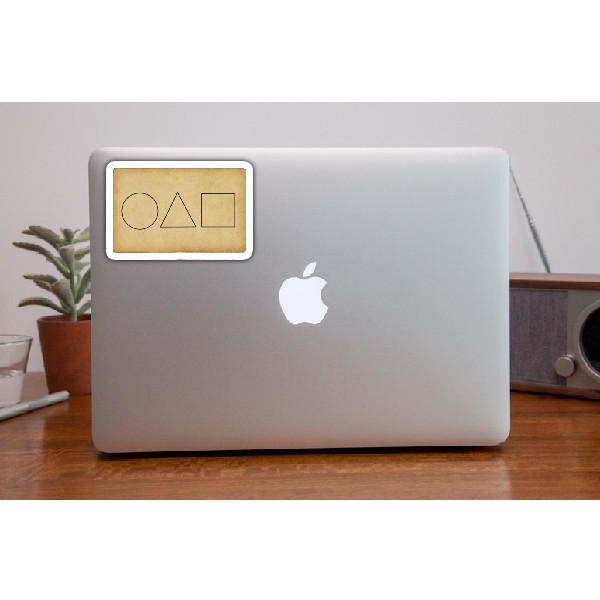 استیکر لپ تاپ و موبایل گوفی طرح فیلم بازی مرکب کد 4