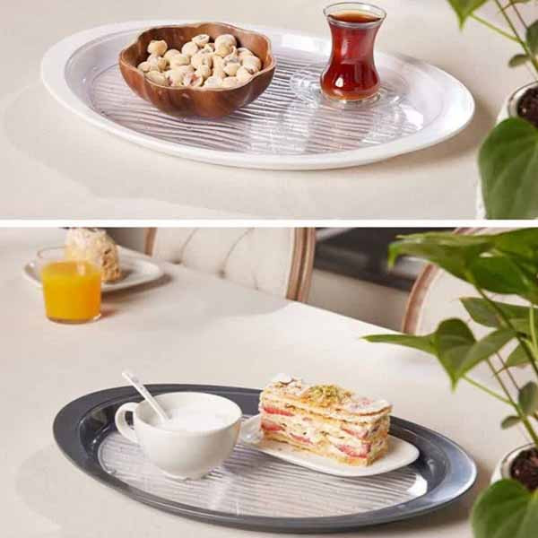 سینی مرسه مدل کریستال موج کد 28-600