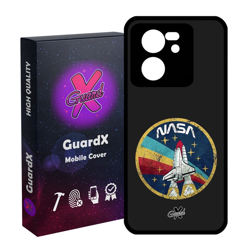کاور گارد ایکس طرح Nasa مدل Glass10087 مناسب برای گوشی موبایل شیائومی 13T/13T Pro/Redmi K60 Ultra