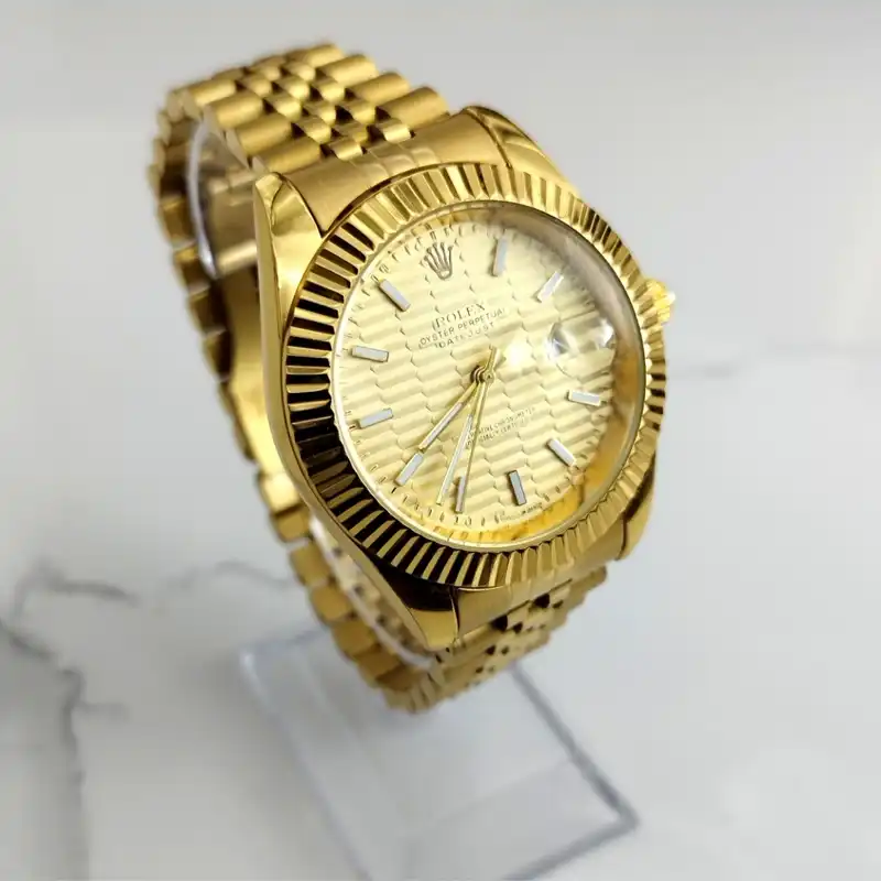 ست ساعت مچی عقربه ای زنانه و مردانه  مدل Date just2023