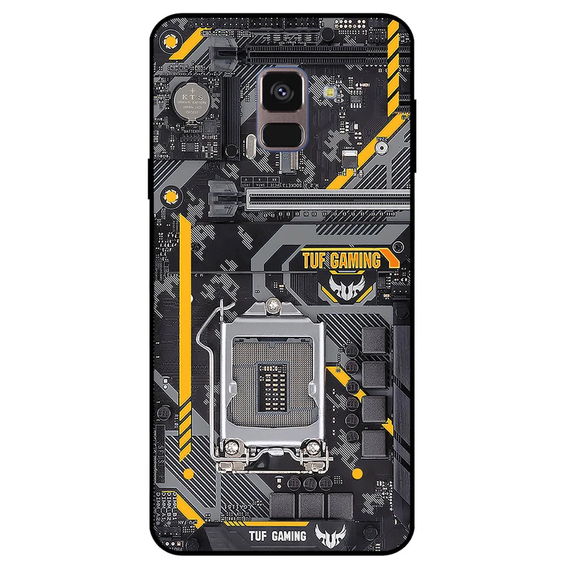 کاور مگافون طرح برد گیمینگ مدل 8003 مناسب برای گوشی موبایل سامسونگ Galaxy A8 Plus         