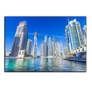 تابلو شاسی بکلیت طرح منظره شهر دبی مدل SH-684
