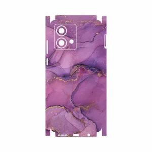 MAHOOT Purple Marble-FullSkin Cover Sticker for Motorola Moto G84
