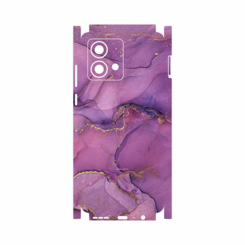 برچسب پوششی ماهوت مدل Purple Marble-FullSkin مناسب برای گوشی موبایل موتورولا Moto G84