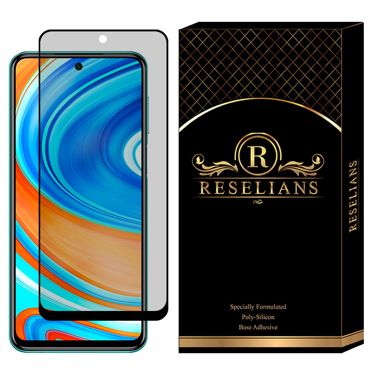 محافظ صفحه نمایش سرامیکی رزلیانس مدل CRP مناسب برای گوشی موبایل شیائومی Redmi Note 9 Pro