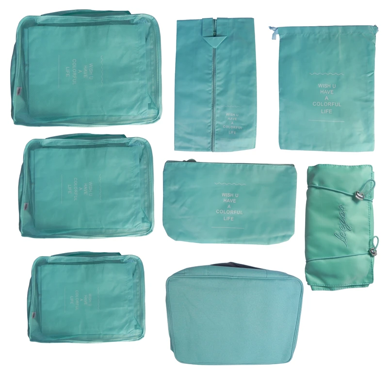 نظم دهنده ساک و چمدان کد 00411 بسته 8 عددی