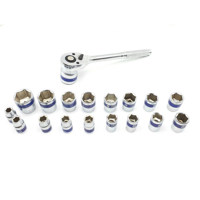 جعبه آچار بکس مدل CHROME_VANADIUM مجموعه 24 عددی