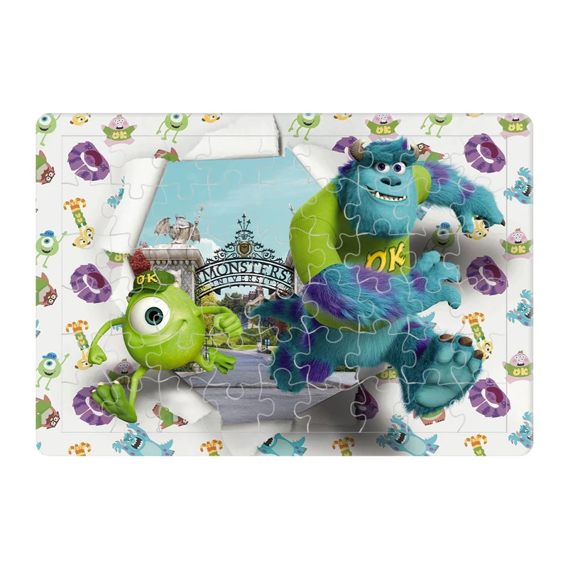 پازل 54 تکه هومرو طرح انیمیشن دانشگاه هیولاها مدل PL94