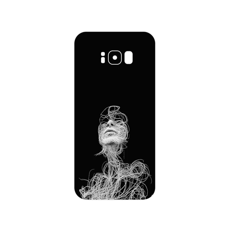 برچسب پوششی ماهوت مدل Strings Digital Art 2 مناسب برای گوشی موبایل سامسونگ Galaxy S8 Plus