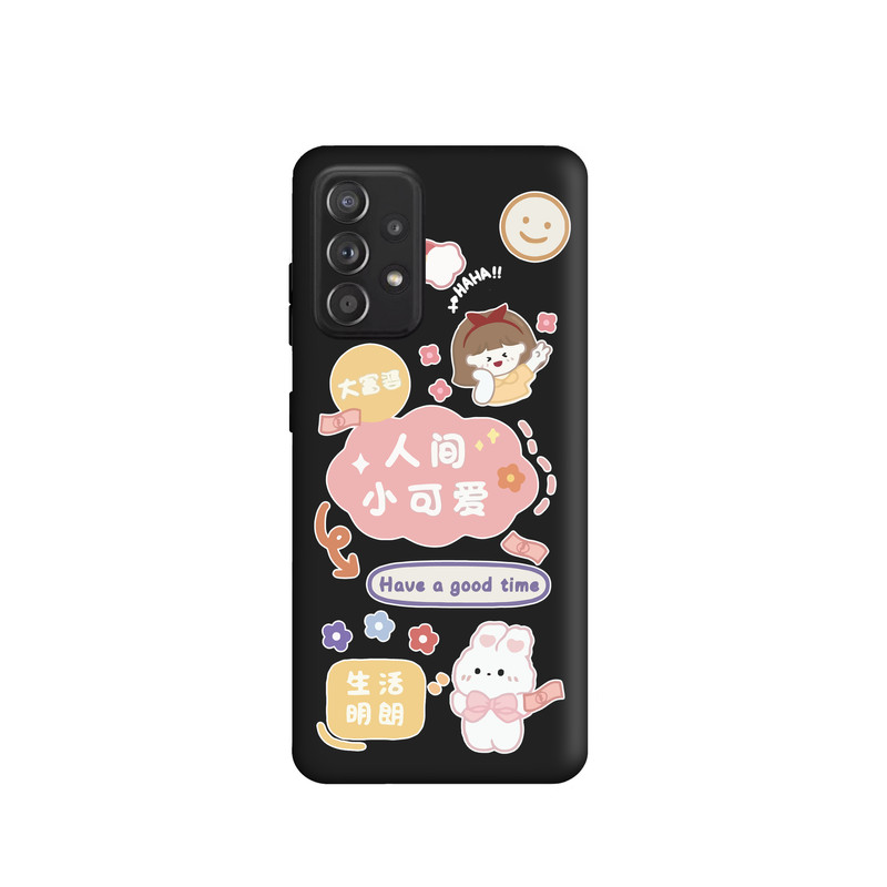 کاور طرح کره ای کد FF347 مناسب برای گوشی موبایل سامسونگ Galaxy A52