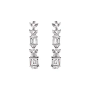 گوشواره طلا 18 عیار زنانه مدل 14760