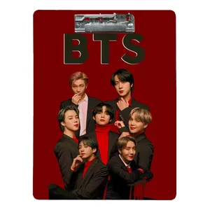 تخته شاسی طرح گروه موسیقی BTS سایز A4