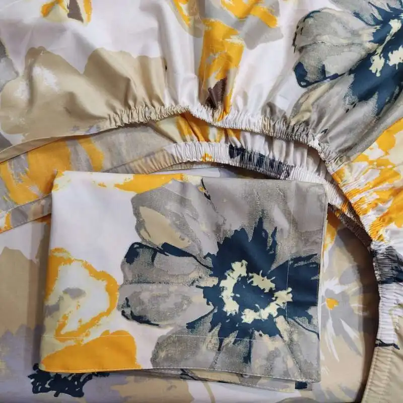 پارچه ملحفه مدل گلابتون تابستانی