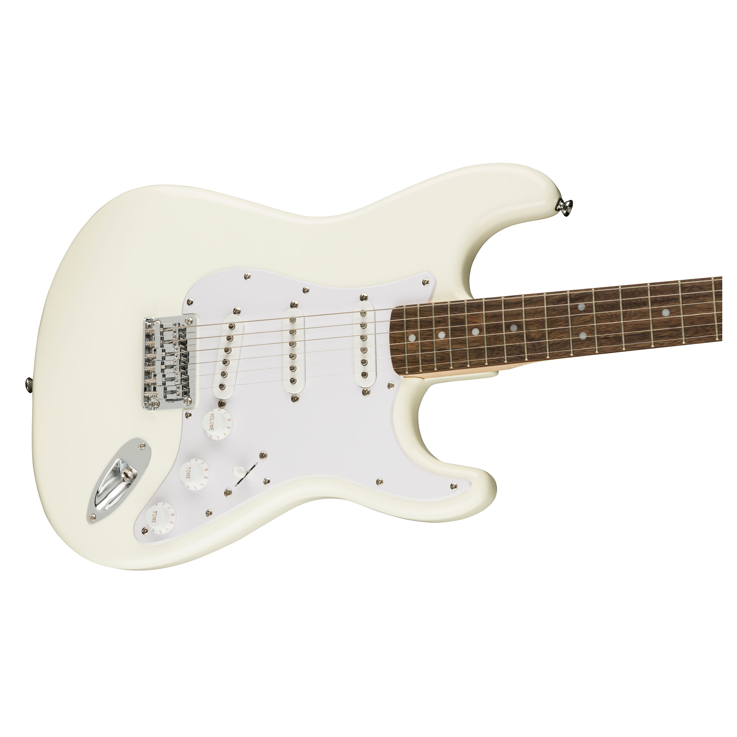 squire bullet strat arctic white