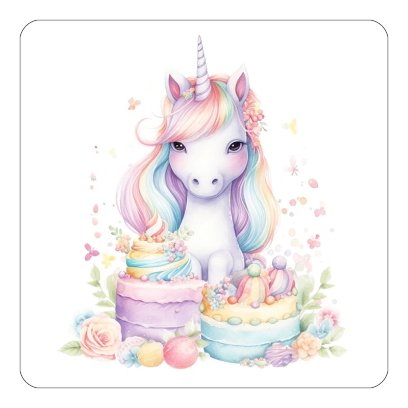 مگنت کاکتی طرح اسب تک شاخ و یونیکورن مدل mp32277