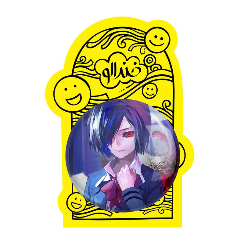 آینه جیبی خندالو مدل اوتا انیمه توکیو غول Tokyo Ghoul  کد 11875