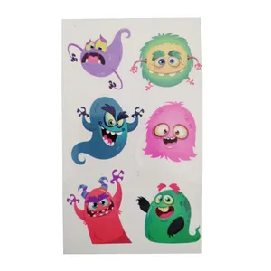 تتو موقت طرح کارتونی هیولا ها کد 48