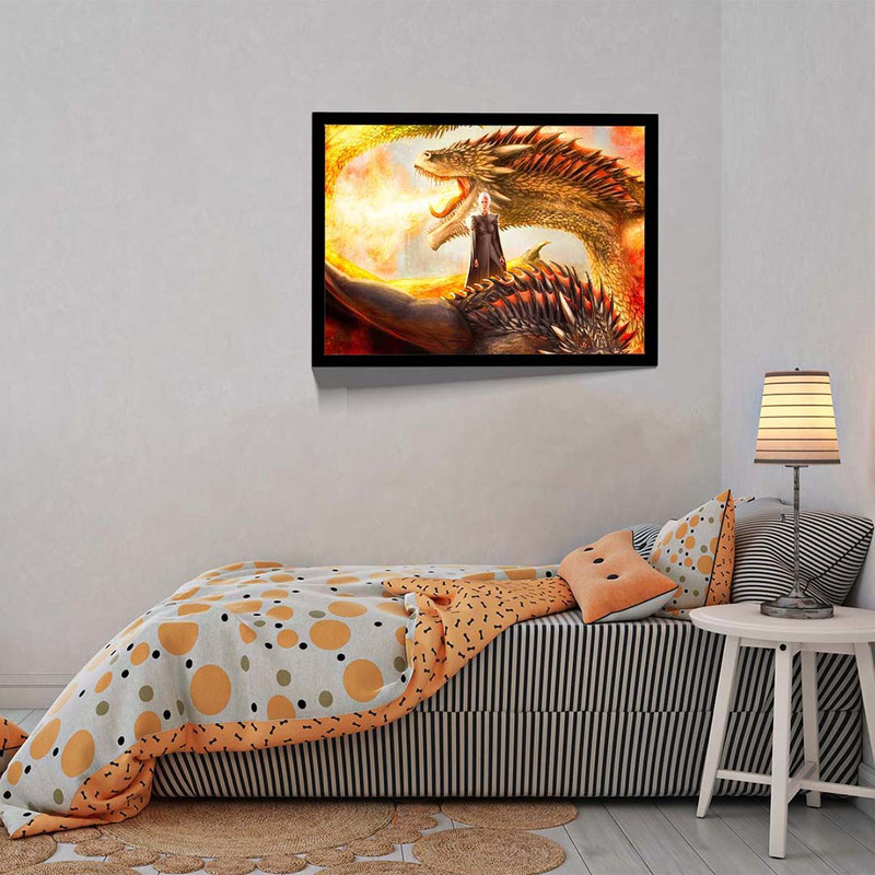 تابلو مدل mother of dragons کد F-14020