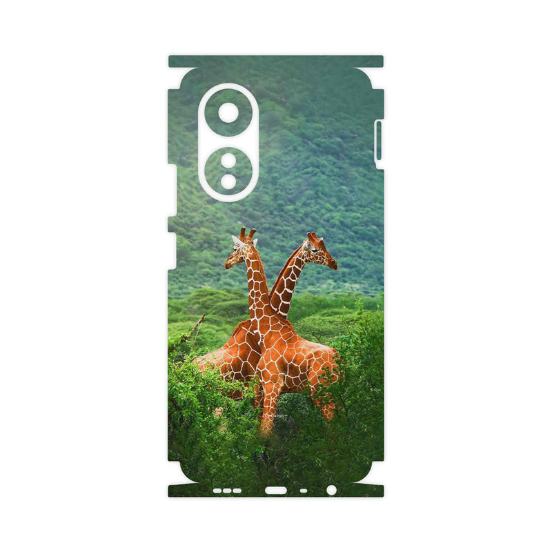 برچسب پوششی ماهوت مدل Giraffe-FullSkin مناسب برای گوشی موبایل اپو A58 4G