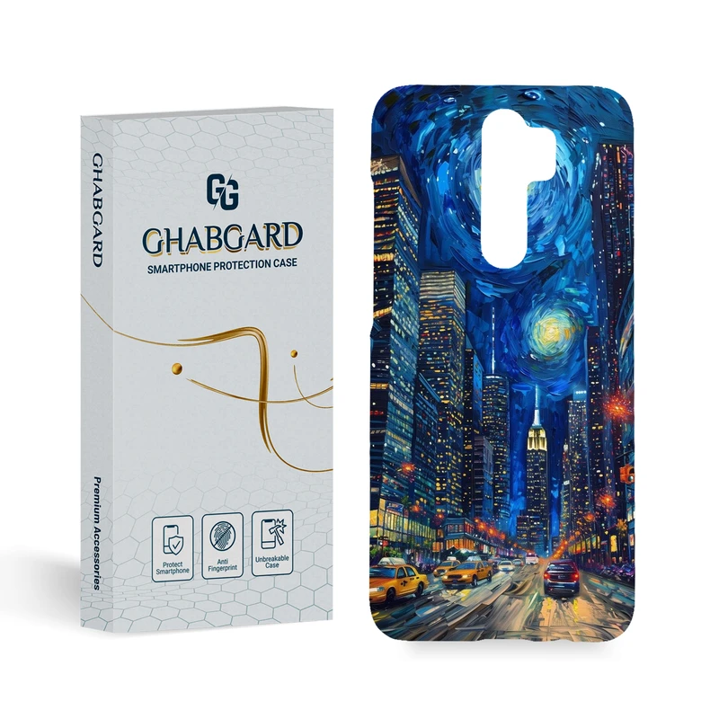 کاور قاب گارد مدل هنری مناسب برای گوشی موبایل شیائومی Redmi Note 8 Pro