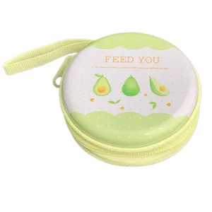جعبه دکوری مدل قوطی فلزی زیپی طرح Avocado کد 12