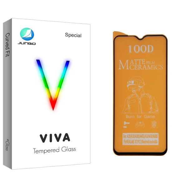 محافظ صفحه نمایش مات جانبو مدل Viva Glass مناسب برای گوشی موبایل سامسونگ Galaxy A20/ M30