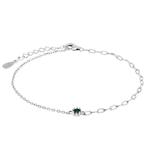 دستبند نقره زنانه اقلیمه مدل 23