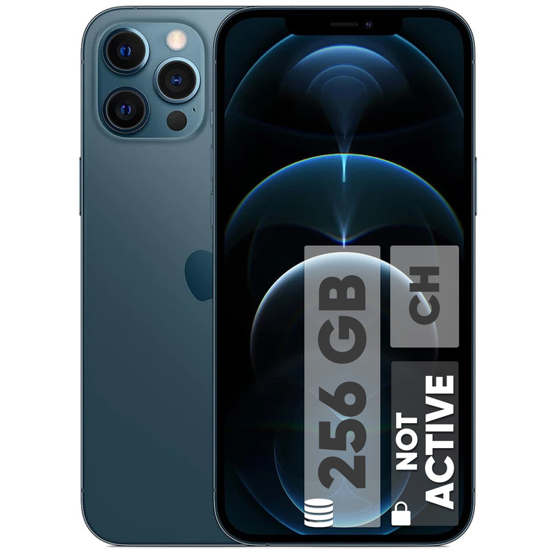 گوشی موبایل اپل مدل iPhone 12 Pro Max A2412 CH دو سیم‌ کارت ظرفیت 256 گیگابایت و رم 6 گیگابایت 