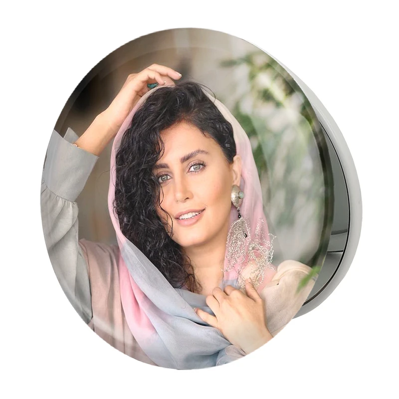 آینه جیبی خندالو طرح الناز شاکردوست مدل تاشو کد 10489 