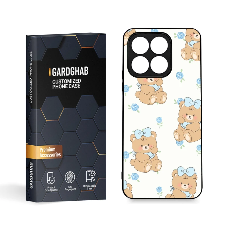 کاور گارد قاب مدل دور ژله ای فانتزی  مناسب برای گوشی موبایل  آنر X8a 4G