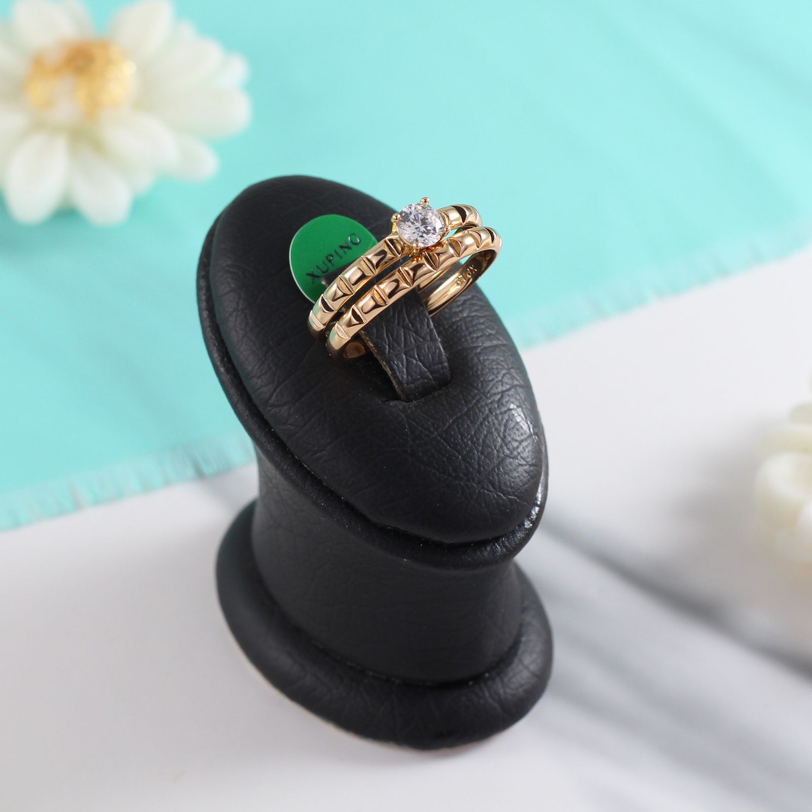 ست حلقه و پشت حلقه زنانه ژوپینگ کد AAE379 -  - 4