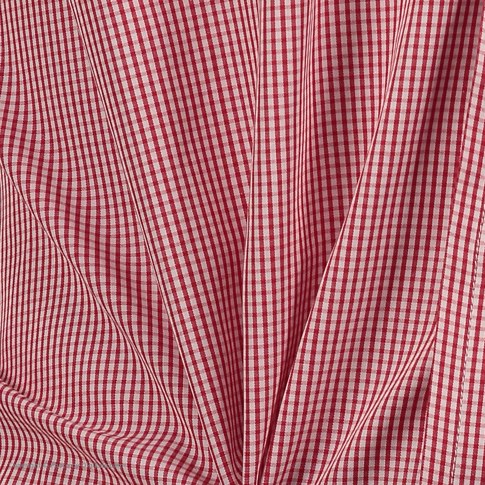 پیراهن آستین کوتاه مردانه کیکی رایکی مدل MBB20169-326 -  - 5