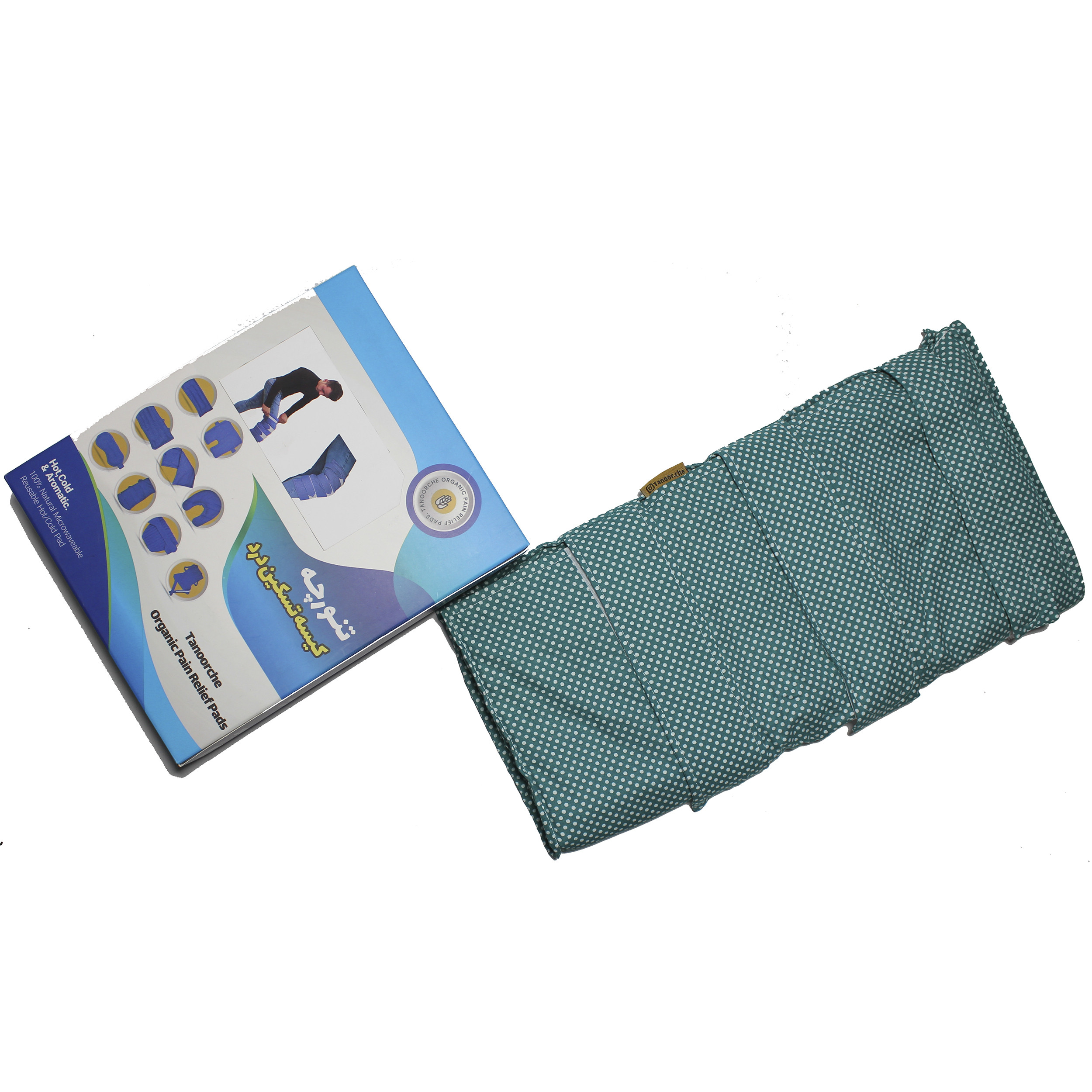 کیسه آب گرم و سرد کیسه تسکین درد تنورچه مدل زانو بند